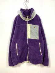 ZIP FIVE × KANGOL ジップファイブ カンゴール ボアフリース ジャケット sizeM/紫 ◆■レディースのサムネイル