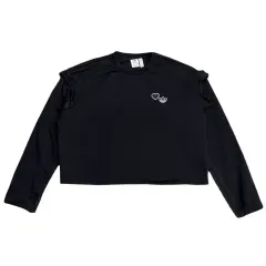 ADIDAS V DAY クルーネック スウェットシャツ L