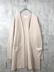 OPAQUE.CLIP オペークドットクリップ ウール混 ガウン ロング カーディガン size36/S/ベージュ ■■レディースのサムネイル