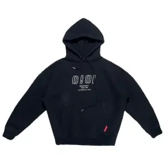 O!Oi コレクション シグネチャー フーディー ブラック Mのサムネイル