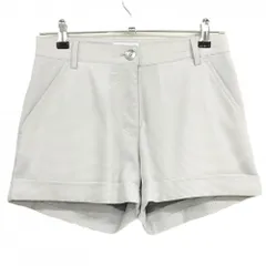 【美品】カルバンクラインゴルフ ショートパンツ ライトグレー ストレッチ  レディース 7 ゴルフウェア Calvin klein golfのサムネイル