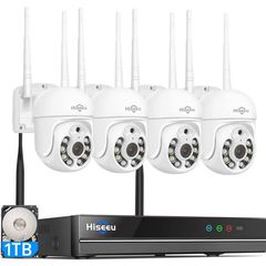 Hiseeu 防犯カメラ 4台セット 1TB HDD内蔵 Hiseeu 防犯カメラ 4台セット 1TB HDD内蔵 - メルカリ