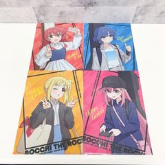 보치·자·롯크!× 로손 대상 과자 구입 특전 오리지널 A4 클리어 파일 고토 혼이 이치 치히로 여름 야마다 료 키타 이루시로 클리어 파일