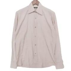 GUCCI グッチ 長袖シャツ ドレスシャツ コットン レギュラーカラー 長袖 トップス ラベンダー 40 15 3/4【M】 メンズ 【中古】のサムネイル