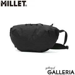 【正規品2年保証】 ミレー ボディバッグ メンズ レディース 小さい MILLET バッグ 小さめ ブランド 横型 軽量 軽い 1.5L ナイロン 斜めがけ カジュアル おしゃれ ショルダー 撥水 セムノ MIS01336 BLACK-NOIRのサムネイル