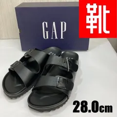 M-867　■kutsu.com公式■　GAPフットベッドサンダル  GPU32412C ブラック　28.0㎝のサムネイル