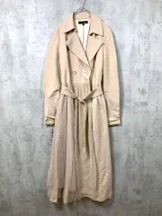 rienda リエンダ 110CS630-0480 定価16478円 チュールコンビトレンチ コート sizeS/ベージュ ■■レディースのサムネイル