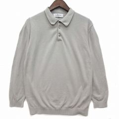 お値下げ中！新品 MOONCASTLE コットンニットポロシャツ Mサイズ