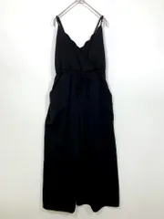 natural couture ナチュラルクチュール 700180 サロペット オーバーオール sizeF/黒 ■■レディースのサムネイル