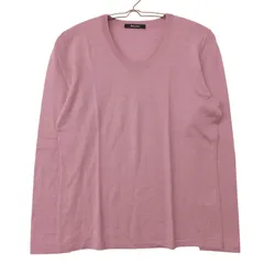 Aquascutum アクアスキュータム ニット ウール混 コットン クルー パステルカラー ラベンダー 11【L】 レディース 【中古】のサムネイル