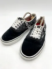 VANS × DISNEY バンズ ディズニー 721356 AUTHENTIC ローカット スニーカー size24.5/黒 ■■レディースのサムネイル