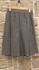 andmary Mia check skirt black - メルカリ