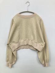 ap retro アプレトロ スウェット F ベージュ コットン 無地 その他総柄 長袖 レディース