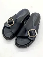 FREAK'S STORE フリークスストア ワンベルト 厚底 サンダル size38/黒 ■◆レディースのサムネイル