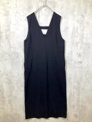 NATURAL BEAUTY BASIC ナチュラルビューティーベーシック 017-3240100 スカート ワンピース sizeM/黒 ■■レディースのサムネイル