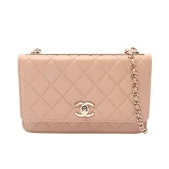 シャネル CHANEL ショルダーバッグ トレンディCC A80982 ベージュ ラムスキン（羊革） トレンディCC マトラッセ チェーンウォレット レディース Used Aのサムネイル