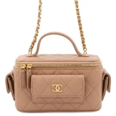 シャネル チェーンショルダーバッグ マトラッセ ココマーク バニティ キャビアスキン AP3017 CHANEL バッグのサムネイル