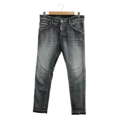 【中古】DSQUARED2 SKATER JEANS サイズ46 S74LB1389 S30503 ブラック ディースクエア スケータージーンズ デニムパンツ[17]のサムネイル