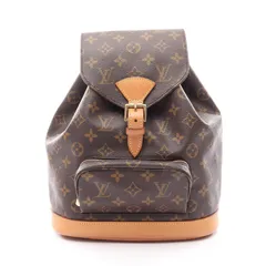 ルイ・ヴィトン LOUIS VUITTON リュックサック バックパック モンスリMM モノグラム M51136 PVCコーティングキャンバス レザー モンスリMM レディース Used Bのサムネイル