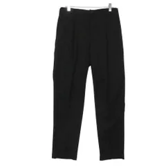 美品 SHIPS シップス パンツ イージー スラックスパンツ 無地 フルレングス ストレート ブラック M【M】 メンズ 【中古】のサムネイル
