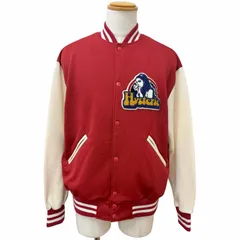 ★ゆか様専用★極美品□HYSTERIC GLAMOUR ヒステリックグラマー 02261CJ01 SMOKING GIRL ロゴプリント ワッペン スタジャン レッド アイボリー XL 日本製 正規品 メンズのサムネイル
