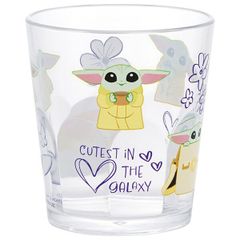 STAR WARS 글로구 B 아크릴 컵 스케이터