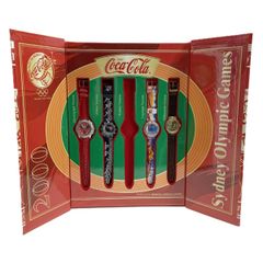 非売品】Coca-Cola シドニーオリンピック腕時計セット 2000 非売品