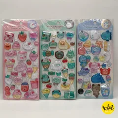 つぶらな瞳のウォーターインシール 【3点 まとめ売り】のサムネイル