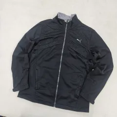 L PUMA プーマ 麻 パータン トラック ジャケット 0602Y2のサムネイル