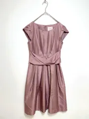 COUTURE MAISON URBAN RESEARCH アーバンリサーチ 631242E-1 定価24200円 ウエストクロス ワンピース sizeONE/紫 ■■レディースのサムネイル