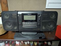珍品】 CROWN CD-K10 CDラジカセ ポータブル 平成バブル - メルカリ