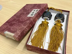 九谷焼き　風鎮  青粒鉄仙