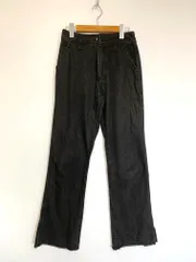 archives アルシーヴ カットワーク フレア デニムパンツ sizeM/黒 ■■レディースのサムネイル