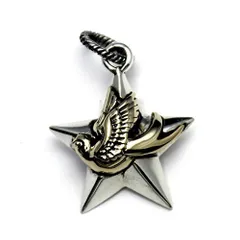 good vibrations グッドバイブレーション ツバメ 燕 星 スター 五芒星 ペンダントのサムネイル