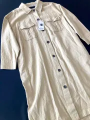 新品 simplicite シンプリシテェ 定価7590円 プリペラシャツ コート sizeF/ベージュ ■◇レディースのサムネイル