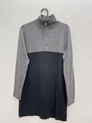 33. BURBERRY GOLF バーバリーゴルフ　ハーフジップセーター　レディース　サイズM ワンピースのサムネイル