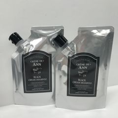 CRÈME DE ANN BLACK CREAM SHAMPOO 400g×3個 - メルカリ