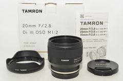 Tamron 20mm f2.8 単焦点 超広角レンズ SONY Eマウント - メルカリ