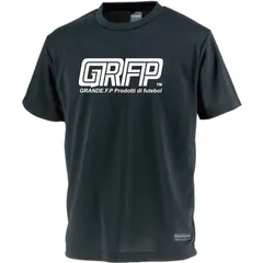 grande(グランデ) GRFP.ドライメッシュTシャツ フットサル 半袖Tシャツ (gfph22002-0901)、BLK/WHTのサムネイル