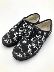 RODEO CROWNS ロデオクラウンズ  WIDE BOWL MICKEY アソートスニーカー 420BAA01-0290  総柄  ローカット スニーカー sizeL 24.5/白ｘ黒■■レディースのサムネイル