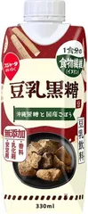 【12本】スジャータ めいらく 豆乳黒糖 豆乳飲料 330mlのサムネイル
