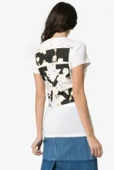 オフホワイト フラワー アロー Tシャツ Mのサムネイル