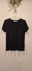 サンドロ 刺繍 ブラック Tシャツのサムネイル