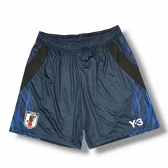 参考上代7150円 未使用 Y-3 サッカー日本代表 2024 ホーム レプリカ ショーツ ハーフパンツ ワイスリー IU0958 ネイビー S （16239M）のサムネイル