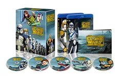 スター・ウォーズ:クローン・ウォーズ シーズン1-5 コンプリート・セッ ト(14枚組) [Blu-ray]／デイブ・フ