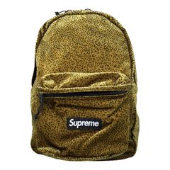 Supreme Velvet Backpack レオパード柄 - メルカリ