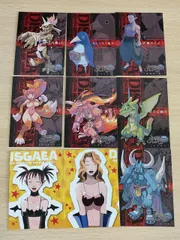 aca593 魔界戦記ディスガイア -Battle History in the evil world- カード まとめ キャラクター モンク ドラゴン バール プリニアン ベルト フロン エトナ ゾンビ ウェアキャット 9枚