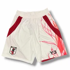 参考上代7150円 未使用 Y-3 サッカー日本代表 2024 アウェイ レプリカ ショーツ ハーフパンツ ワイスリー IU0962 ホワイト S （16241M）のサムネイル