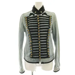 ダブルスタンダードクロージング ダブスタ DOUBLE STANDARD CLOTHING Premium Wash ナポレオンジャケット デニムジャケット ウォッシュ加工 38 水色 ライトブルー 5567054 /HN ■BMのサムネイル