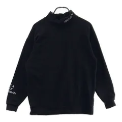 サイズ：MEDIUM CAPTAINS HELM GOLF　キャプテンズ ヘルム ゴルフ  裏起毛 ハイネック 長袖トレーナー  ブラック系 [240101707059] ゴルフウェア メンズ ストストのサムネイル